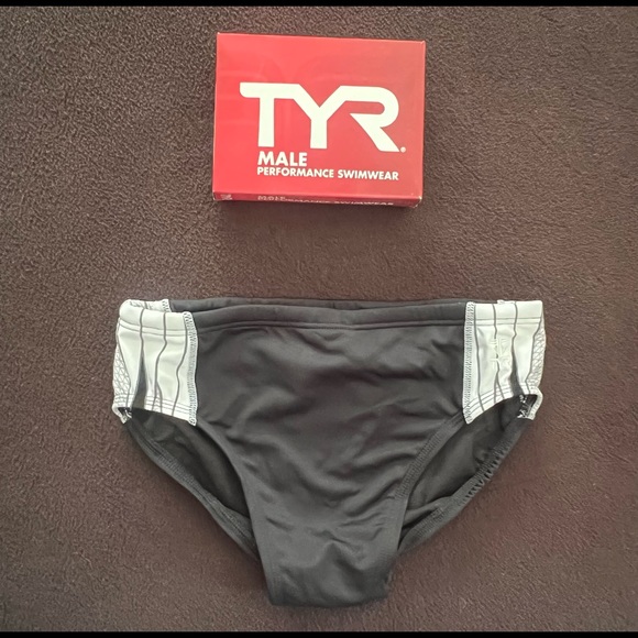 TYR Men’s Performance Racer Swimwear Durafast Elite Rare Brief - Picture 1 of 14